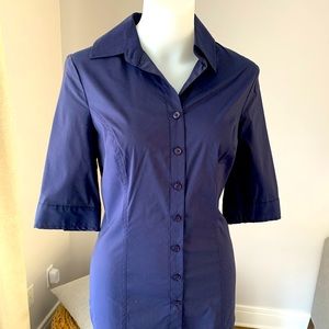 Navy blue blouse
